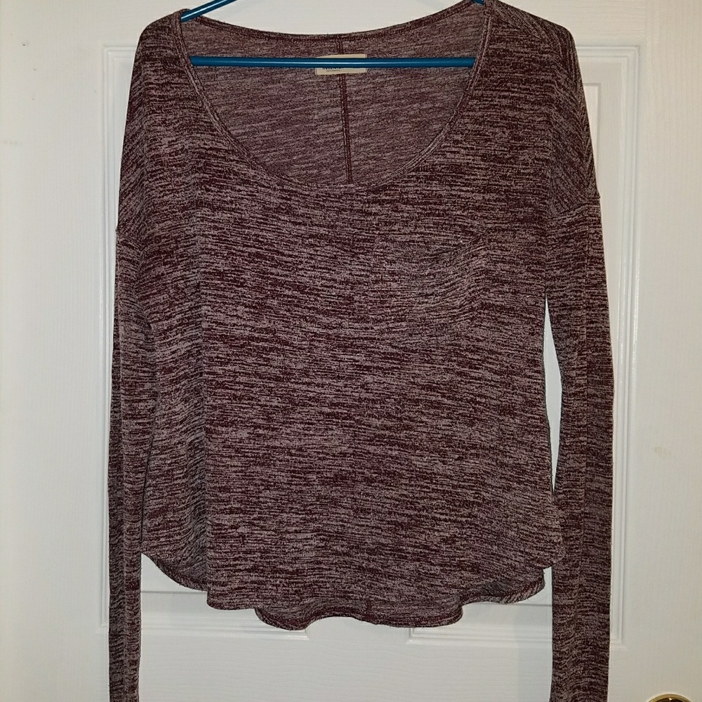 Maroon Hollister Sweater - Picture 1 of 3